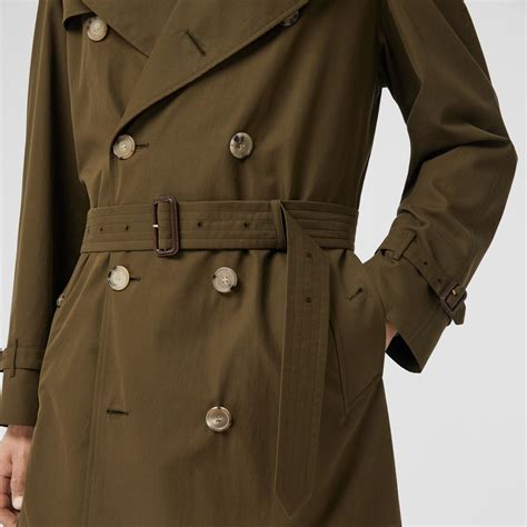 burberry trench coat heritage the westminster khaki|The Westminster Heritage Trench Coat in DARK MILITARY .